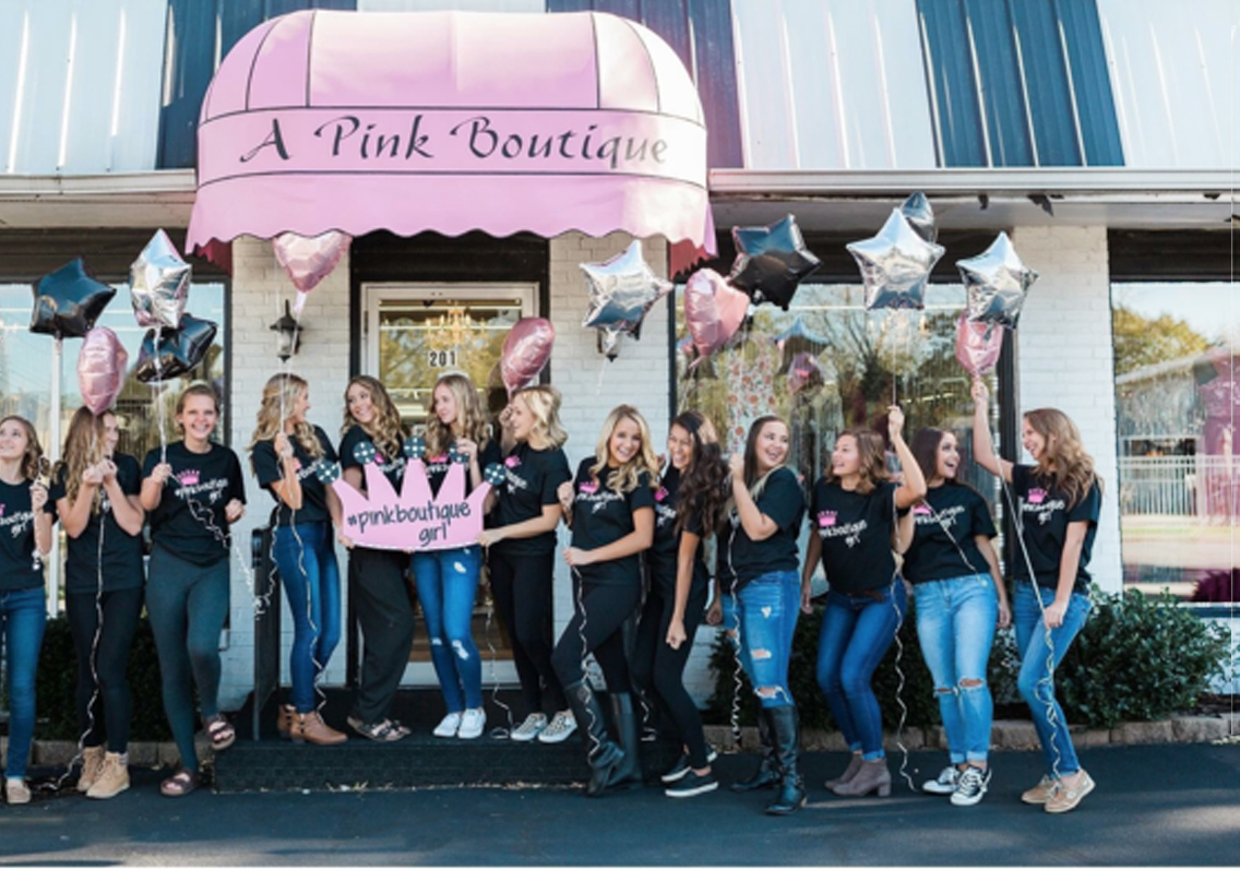 A Pink Boutique Store