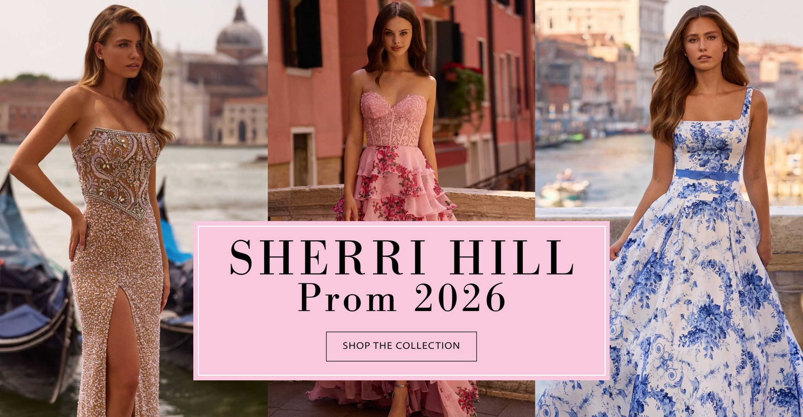 Sherri Hill Prom 2026 Banner