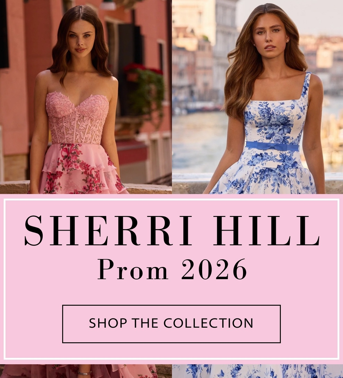 Sherri Hill Prom 2026 Banner